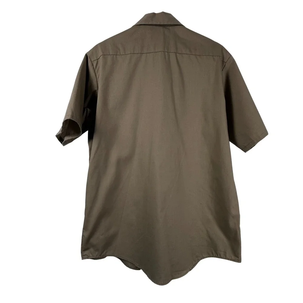 Boy Scouts of America 60s Uniform Blank Shirt & Pants Khaki Cotton‎ Poly Mens M